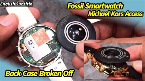 michael kors smartwatch back cover replacement|Michael Kors luggage replacement.